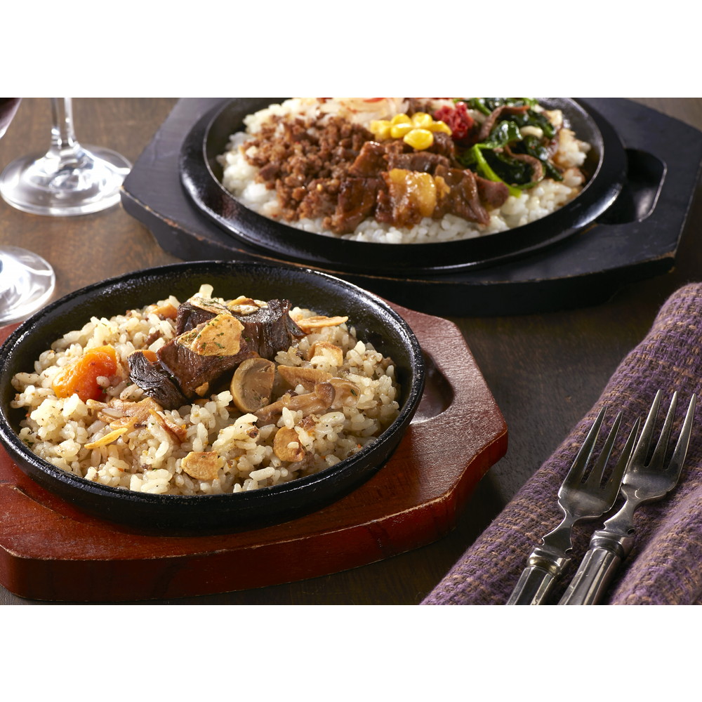 山形「米沢牛黄木」米沢牛入りビビンバ・ガーリックライス