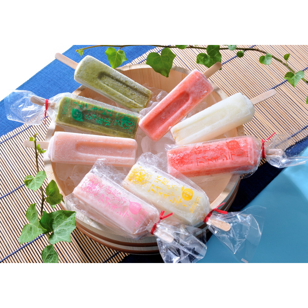 氷屋さんのアイスキャンデー