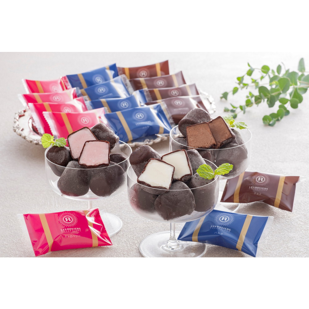 「銀座京橋 レ ロジェ エギュスキロール」ショコラアイスボール