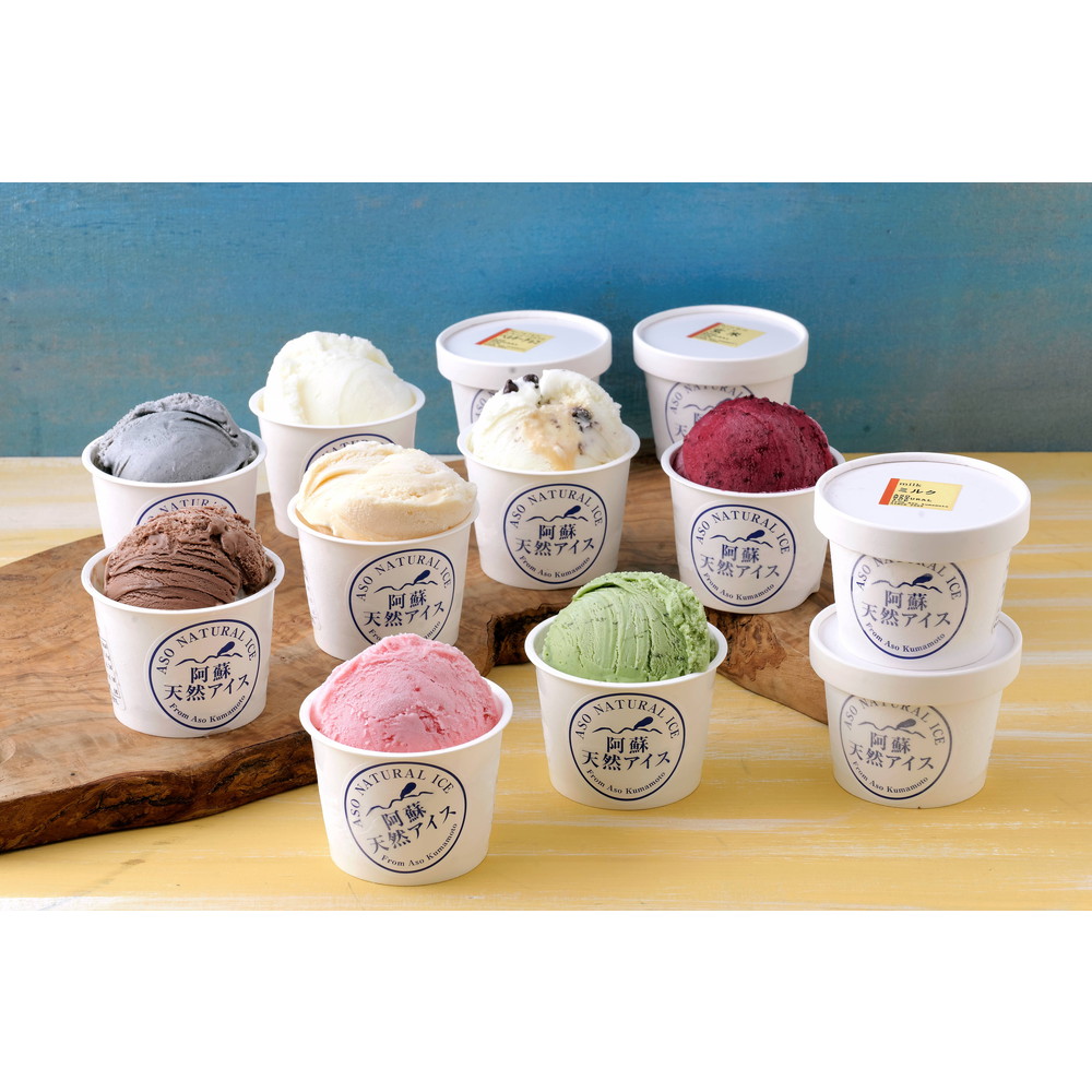 熊本「阿蘇天然アイス」アイスセット