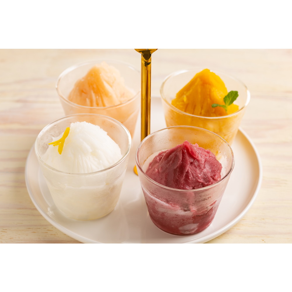 「アルポルト」片岡宏之監修フルーツシャーベットゼリー