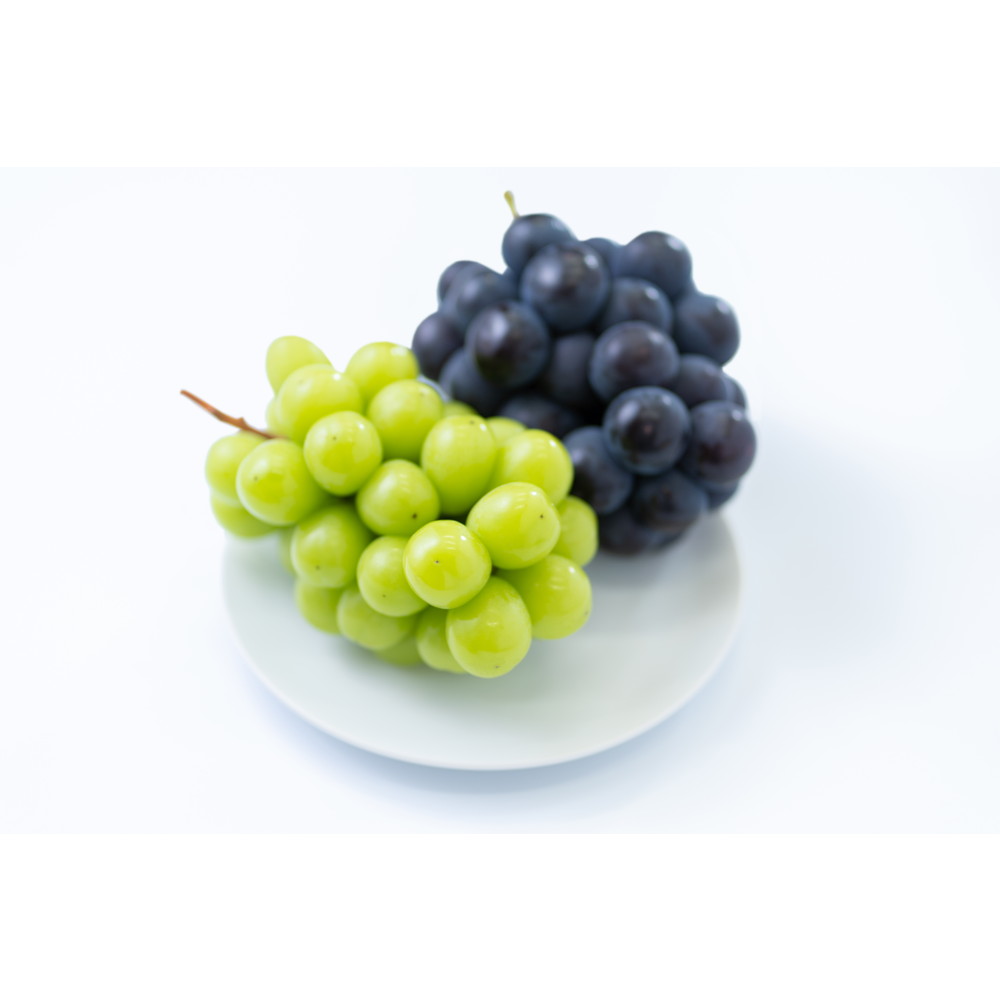 2種のぶどう食べ比べ