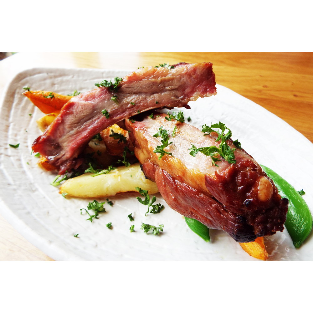 「鹿児島ますや」黒豚スペアリブ炭火焼