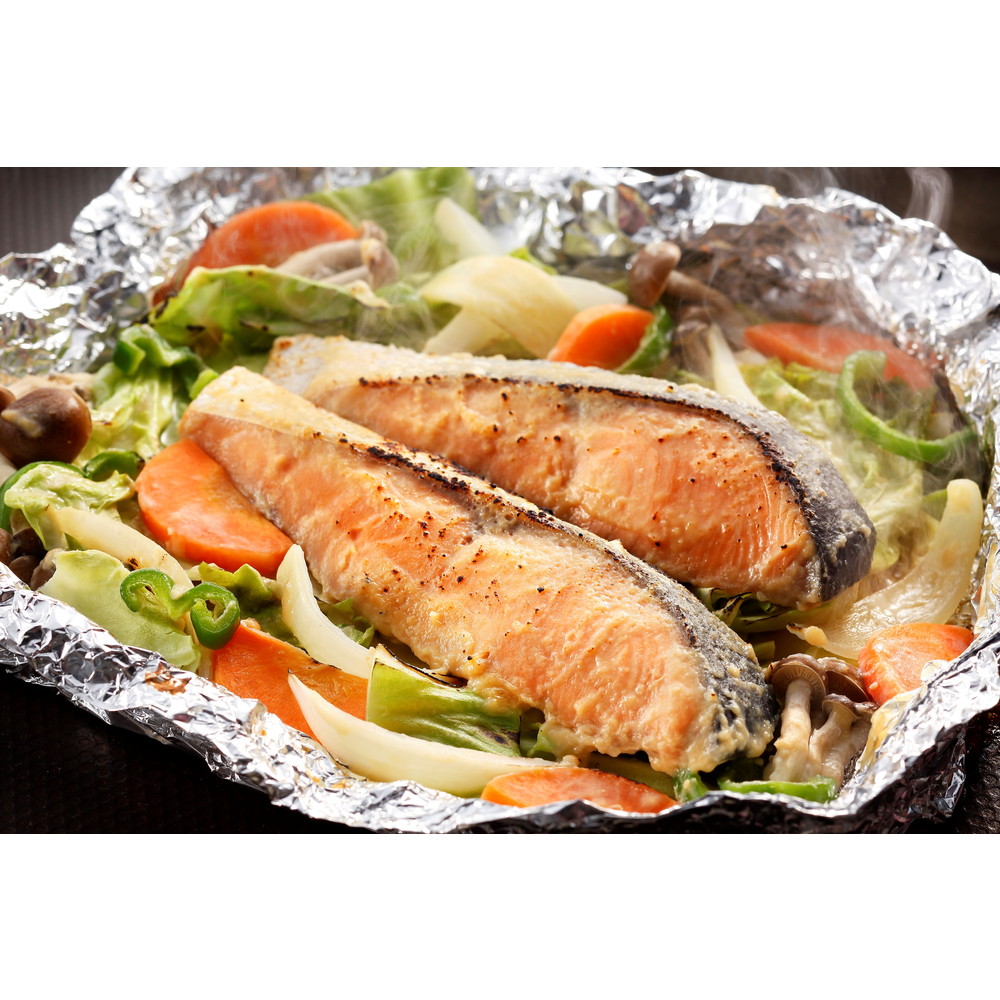 北海道知床羅臼鮭のちゃんちゃん焼き