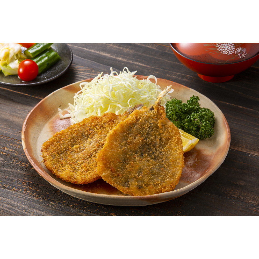長崎産レンジでチンするアジフライ