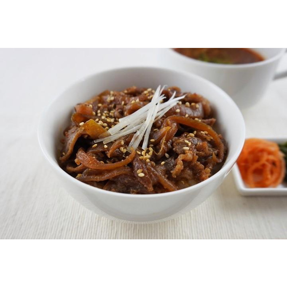 「デリシャエール」　神戸牛焼肉丼の具