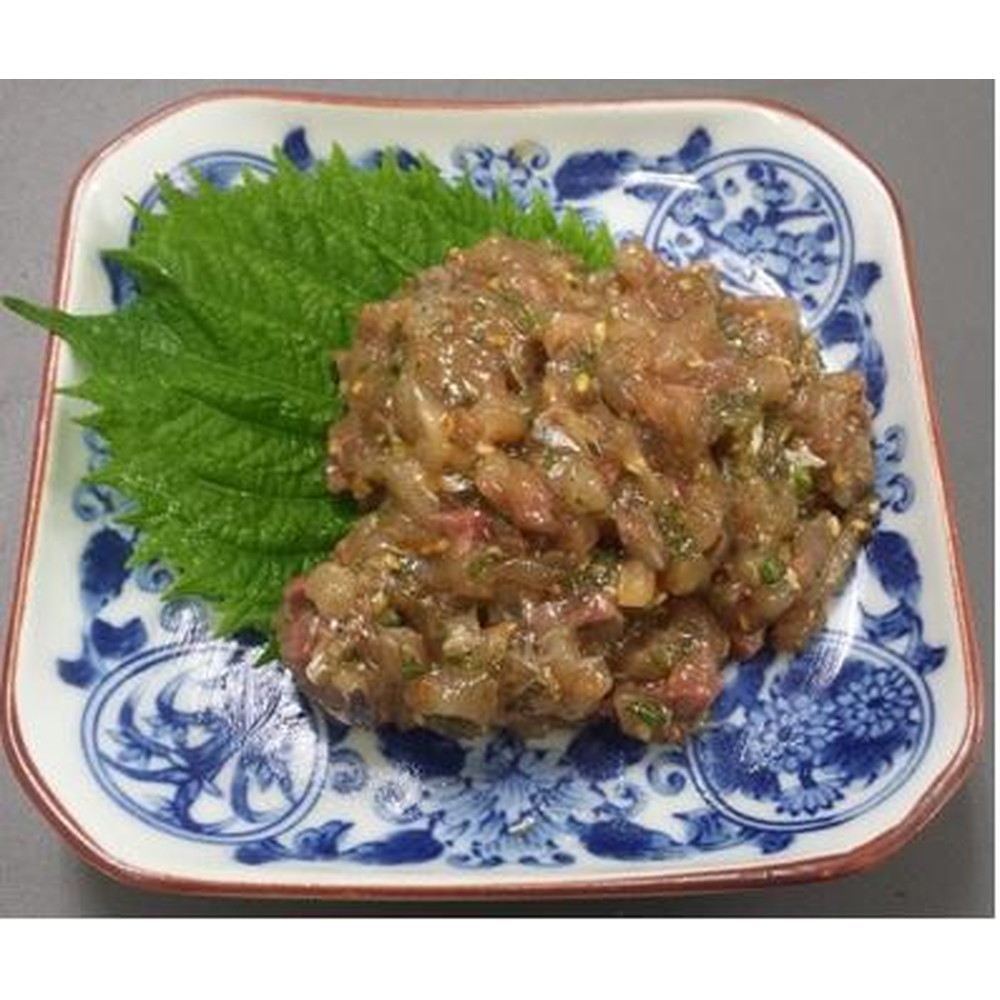 長崎産アジのなめろう