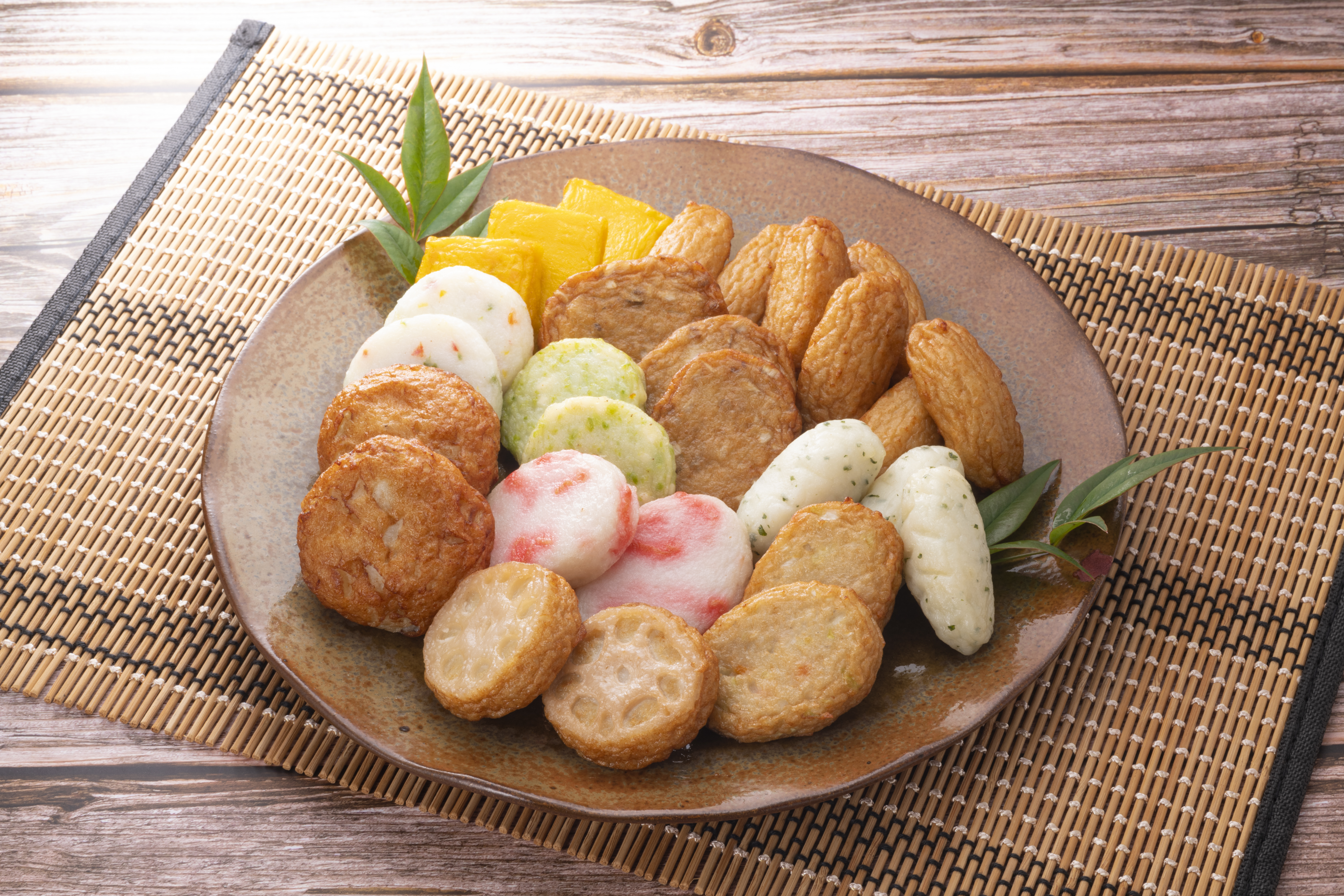 野菜づくし彩りさつま揚げ